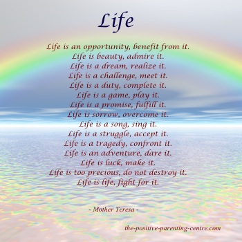 Quote about love - Life is a song - sing it. life is a game - play it. life is a challenge..